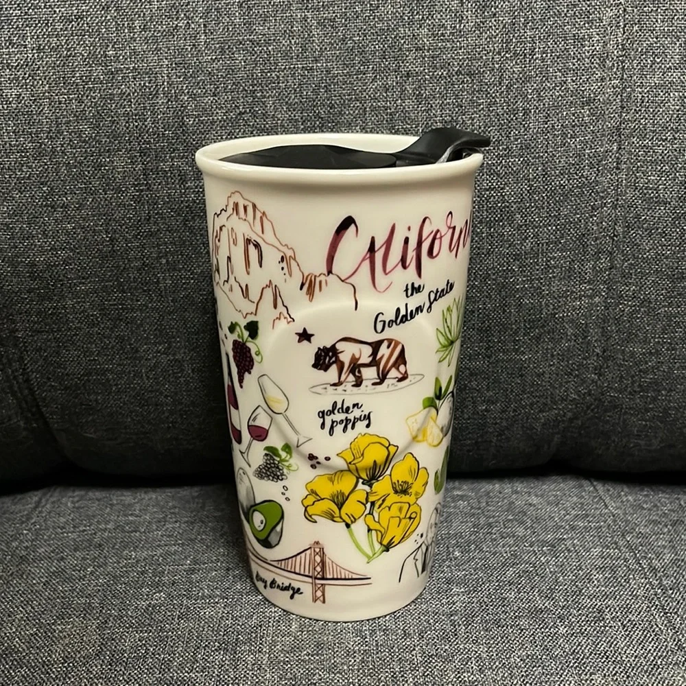 Starbucks 2016 California Collectors 10oz Ceramic Tumbler